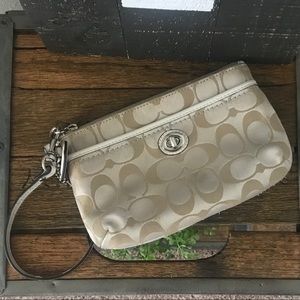 Coach wristlet